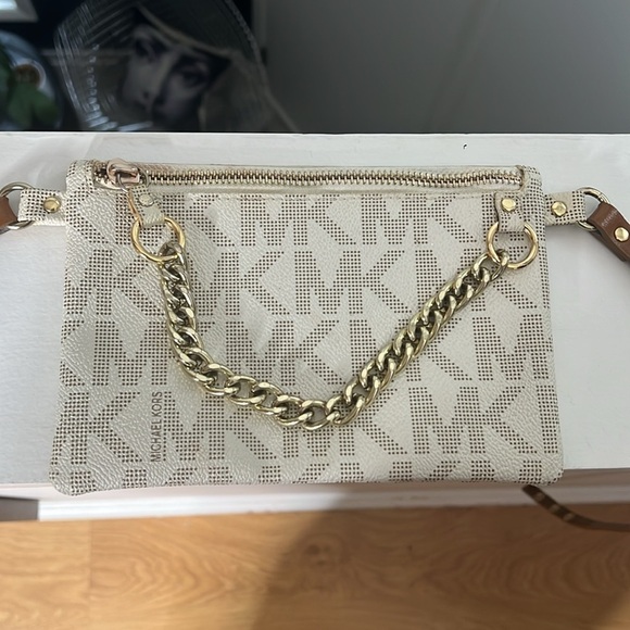 Michael Kors MK Signature Logo Belt Bag Fanny Pack - Picture 3 of 7